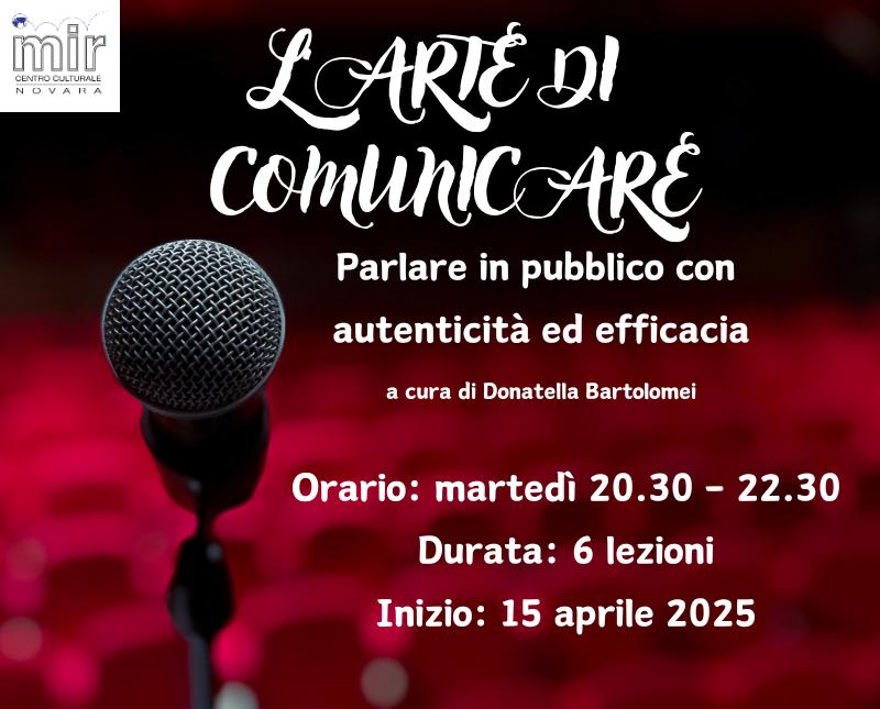 NUOVO CORSO DI COMUNICAZIONE Inizio 8 Aprile