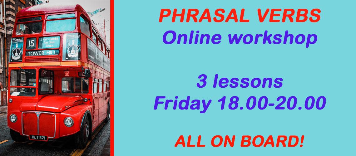Phrasal verbs Online Workshop