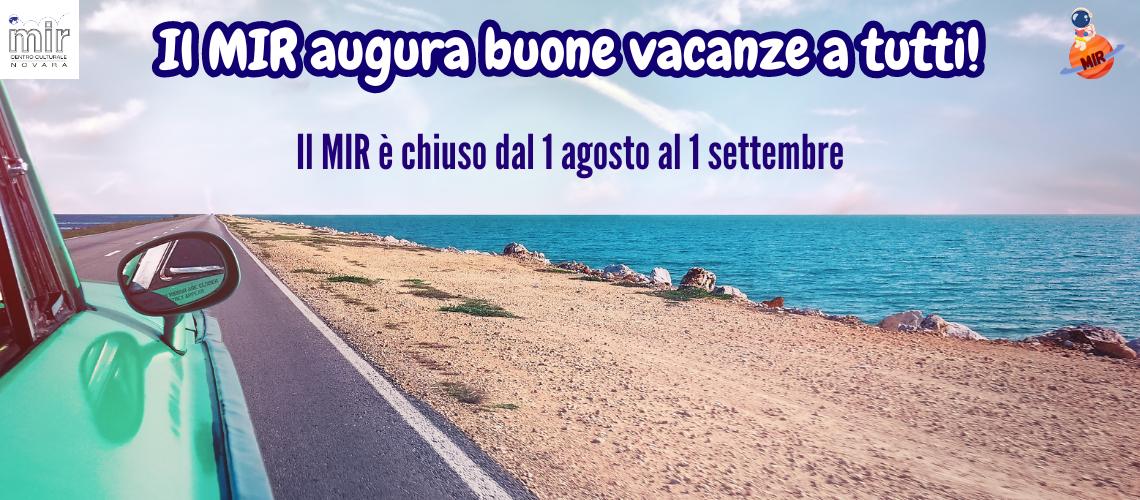BUONE VACANZE!