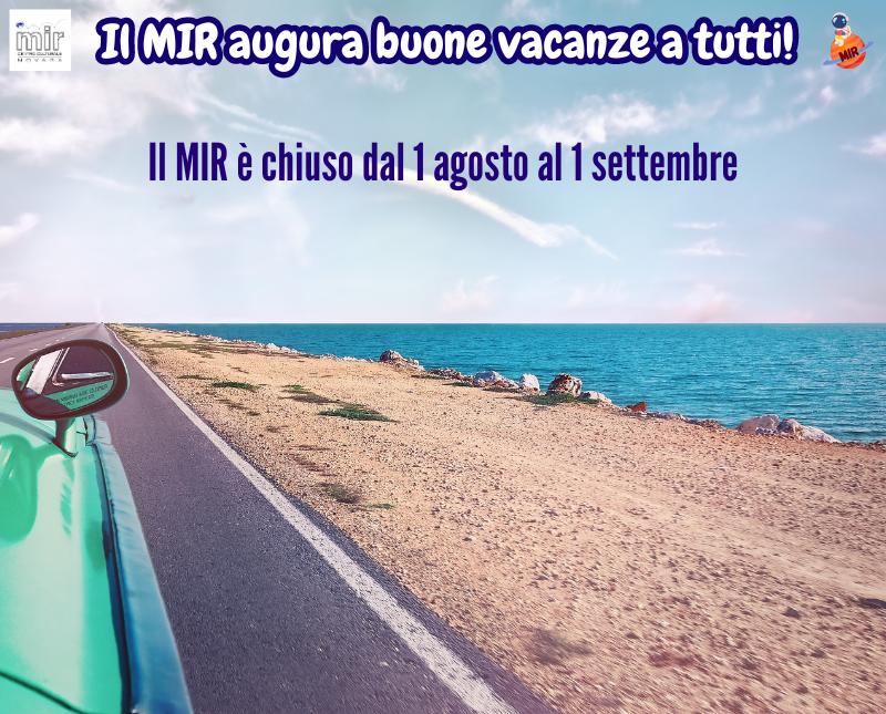 BUONE VACANZE!