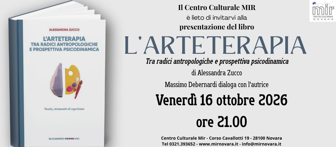 Presentazione libro L'ARTETERAPIA