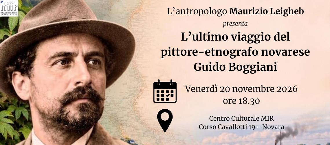 L'ultimo viaggio del pittore-etnografo novarese Guido Boggiani