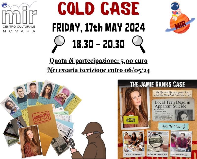 COLD CASE IN ENGLISH!