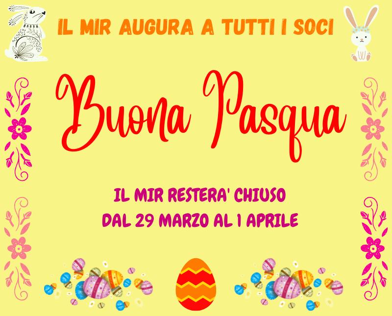 VACANZE DI PASQUA