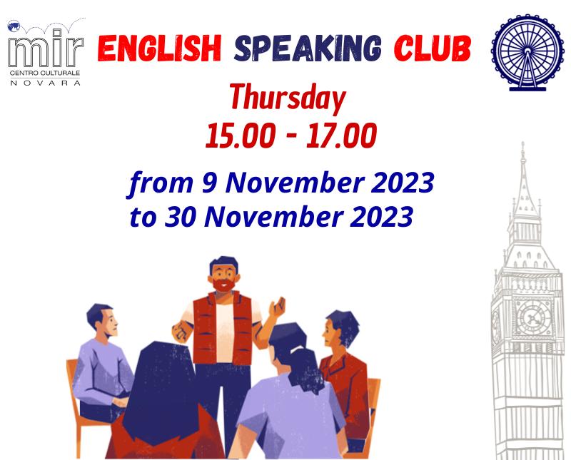 ENGLISH SPEAKING CLUB