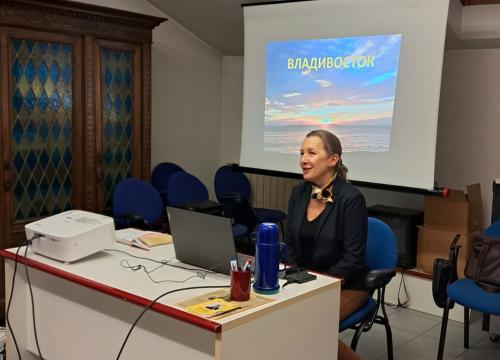 Presentazione Vladivostok e San Pietroburgo a cura di Marina Lang aprile-maggio 25